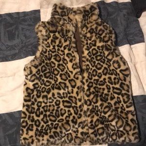 Cheetah- Print GAP Vest